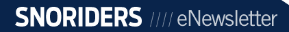 SnoRiders eNewsletter