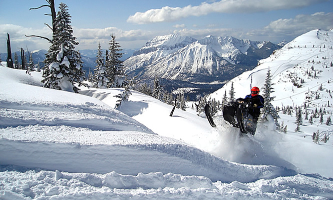Darren Repka of Edmonton had a great time snowmobiling in the Fernie area with his cousin Trevor.
Trevor Repka photo