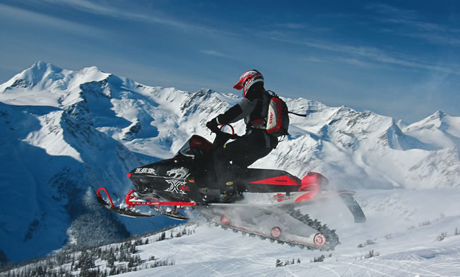 The Golden area is among the excellent sledding spots found in the Kootenay Rockies. photo courtesy Clayton Dexter