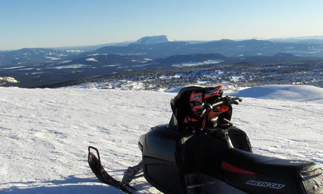 Houston offers sledders superlative riding opportunities. Adrienne McMechan photo