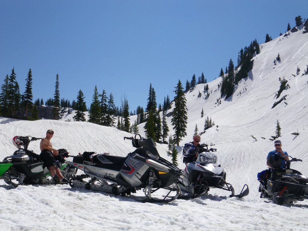 No jackets are necessary on a sunny day in July. Photo courtesy Mel Dies