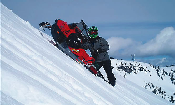 Take your sledding to a whole new level in Kelowna. photo courtesy Ernie Tauber