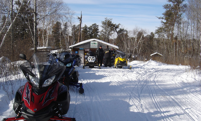 The trails in Whiteshell Provincial Park are well maintained with excellent signage. photo courtesy Cora Tschetters