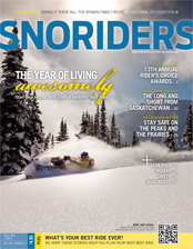SnoRiders magazine cover