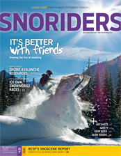 SnoRiders magazine cover