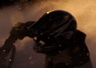 Man snowmobiling