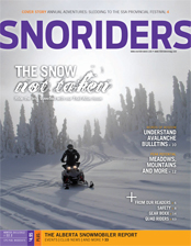SnoRiders magazine cover