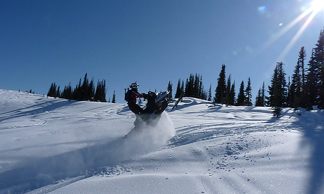 The CAC aims to keep snowmobiling fun for all sledders. Photo courtesy Scott Evoy