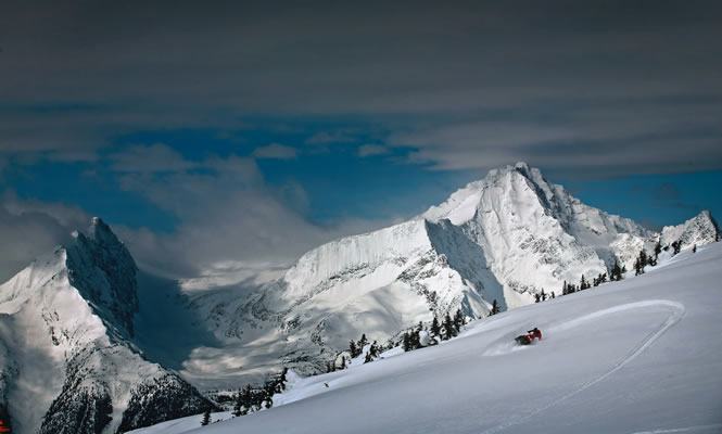 There is nothing finer than sledding Golden's Quartz Creek on a sunny day. photo courtesy Tourism Golden