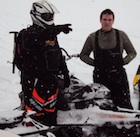 A cold day riding with ten guys in -40 conditions at Kakwa park.